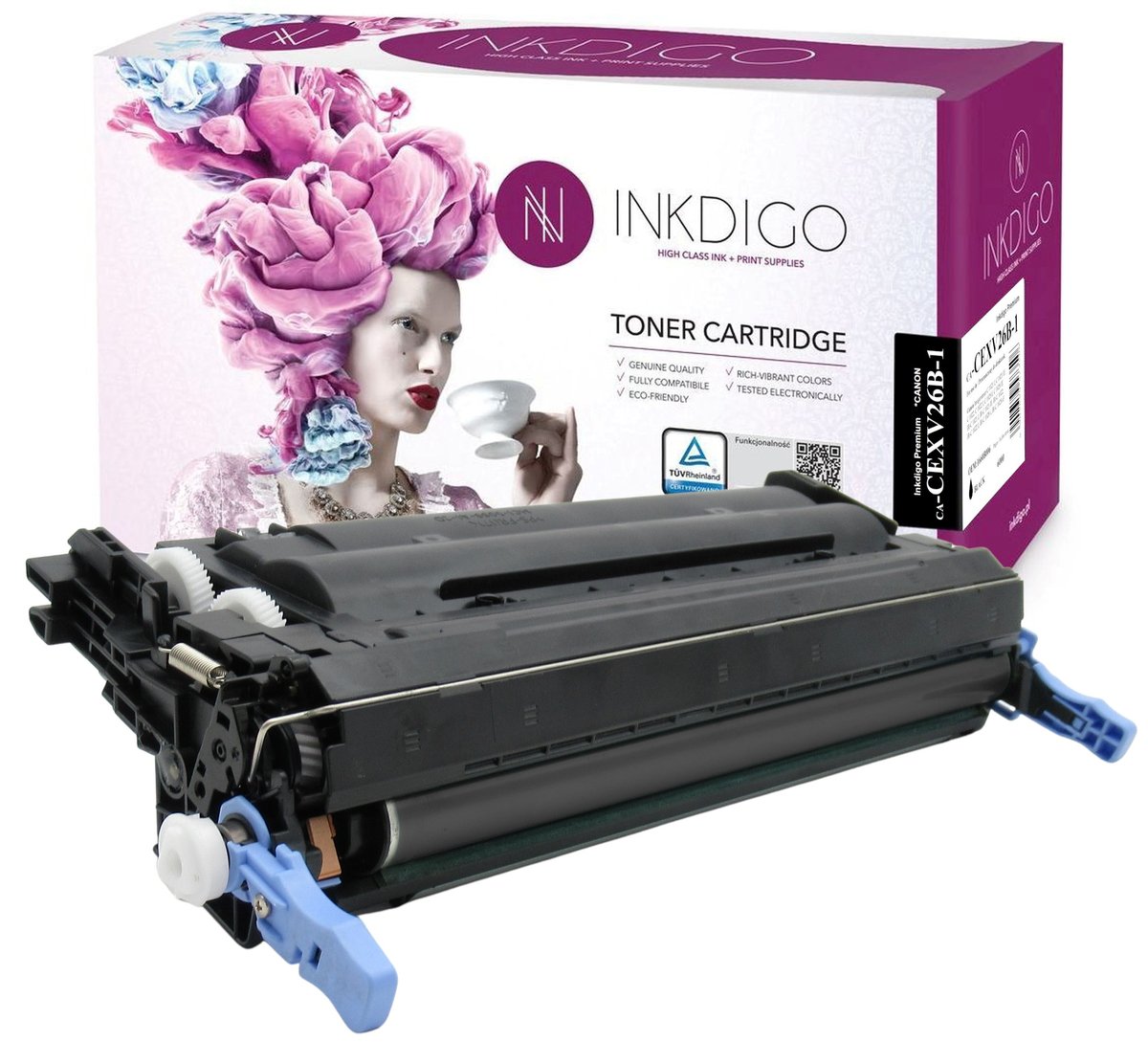 INKDIGO C-EXV26 zgodny Toner do Canon Imagerunner 1021 1022 1028 Czarny