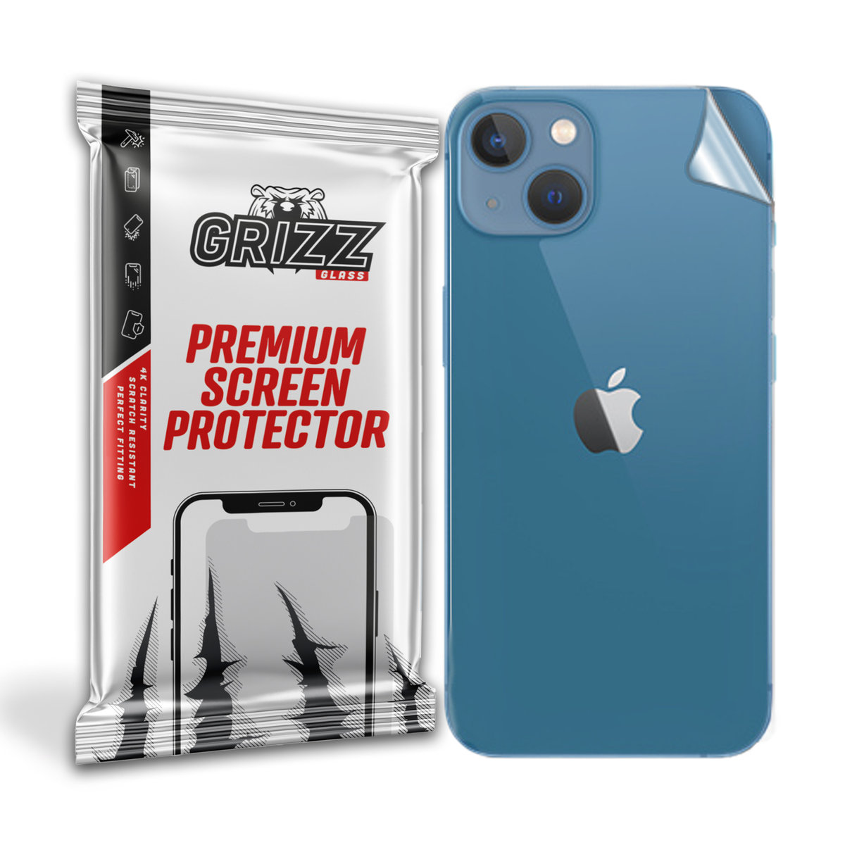 Grizzglass Ultraskin Folia Na Tył Do Apple Iphone 14