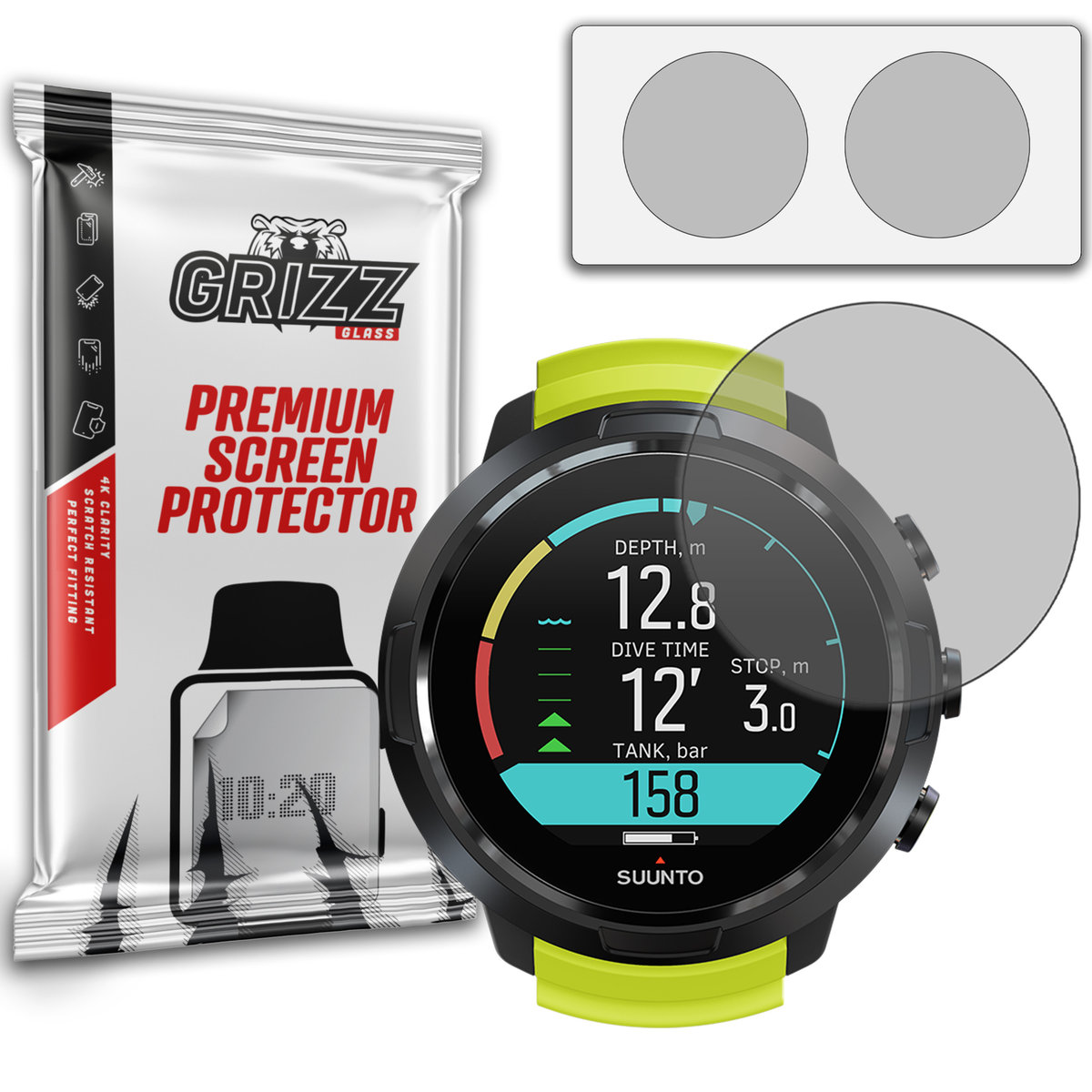 Grizzglass Paperscreen Folia Matowa Do Suunto D5