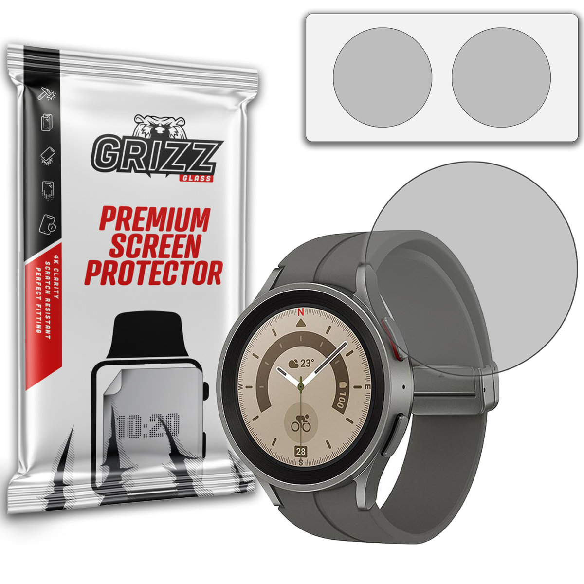 Grizzglass Paperscreen Folia Matowa Do Samsung Galaxy Watch 5 Pro
