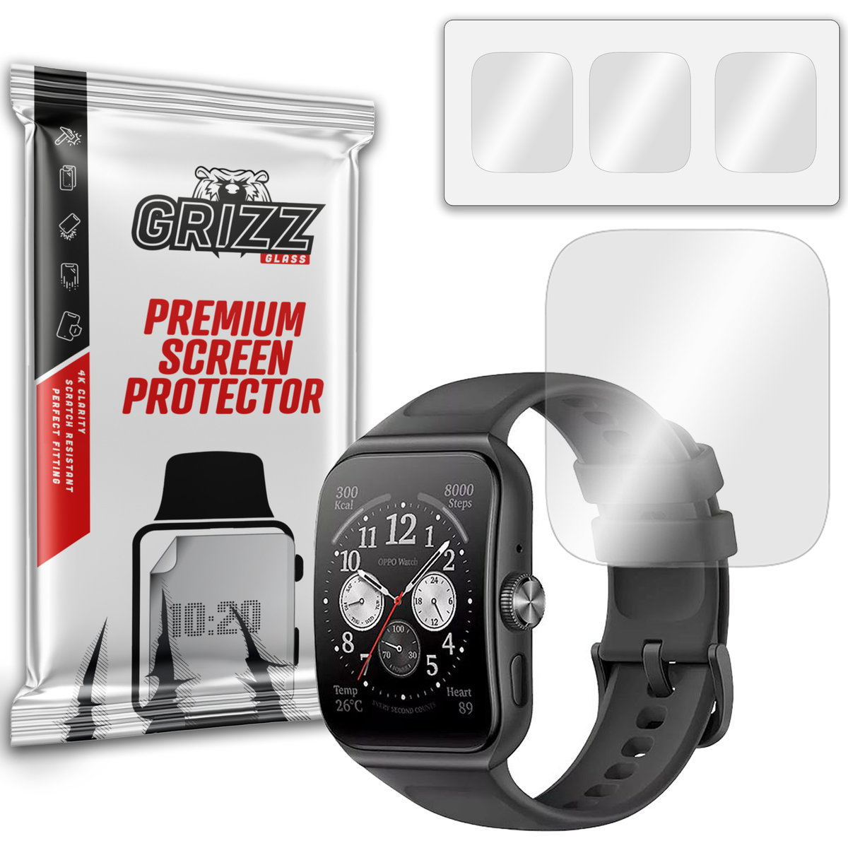 Grizzglass Hydrofilm Folia Hydrożelowa Do Oppo Watch 3 Pro