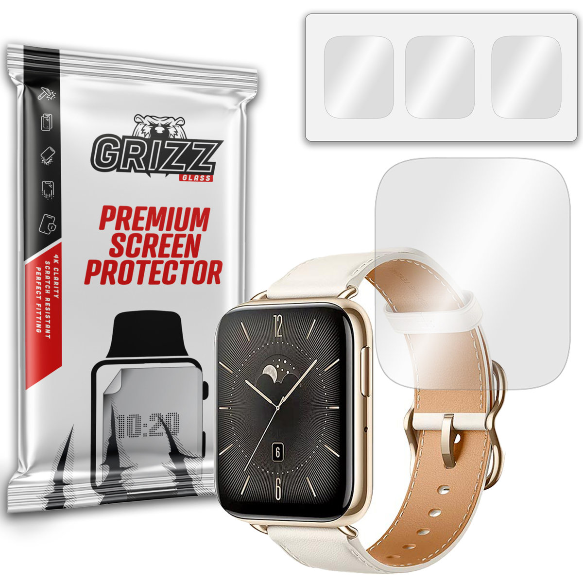 Grizzglass Hydrofilm Folia Hydrożelowa Do Oppo Watch 3