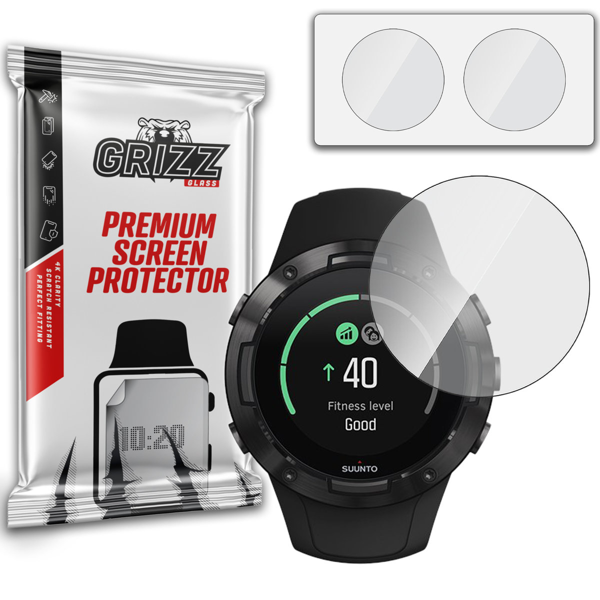 Grizzglass Hybridglass Szkło Hybrydowe Do Suunto 5