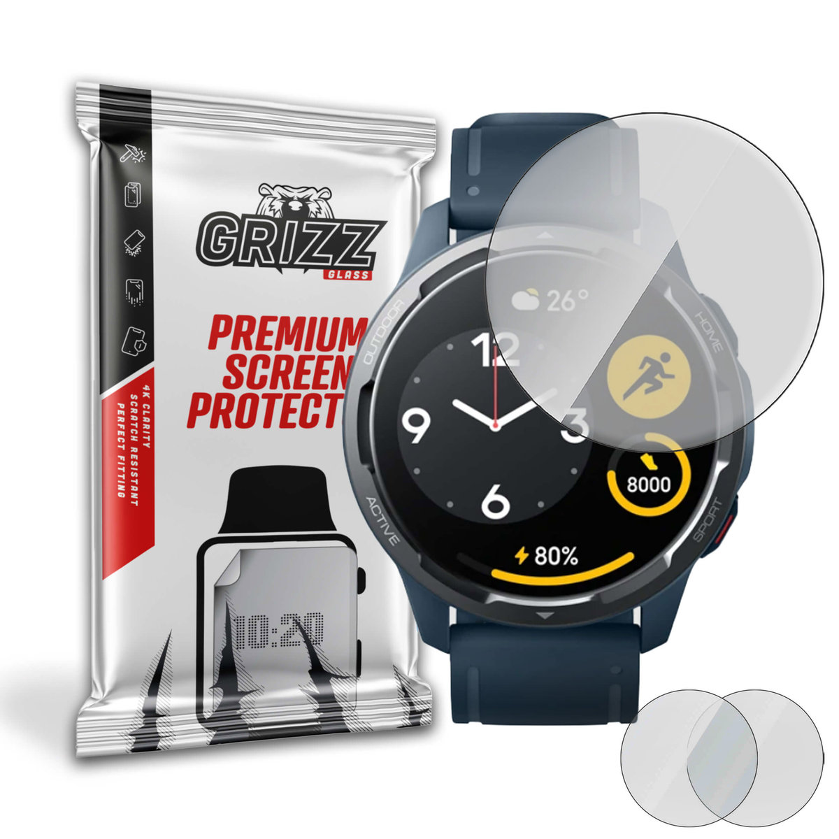 Grizzglass Paperscreen Folia Matowa Do Xiaomi Watch Color 2