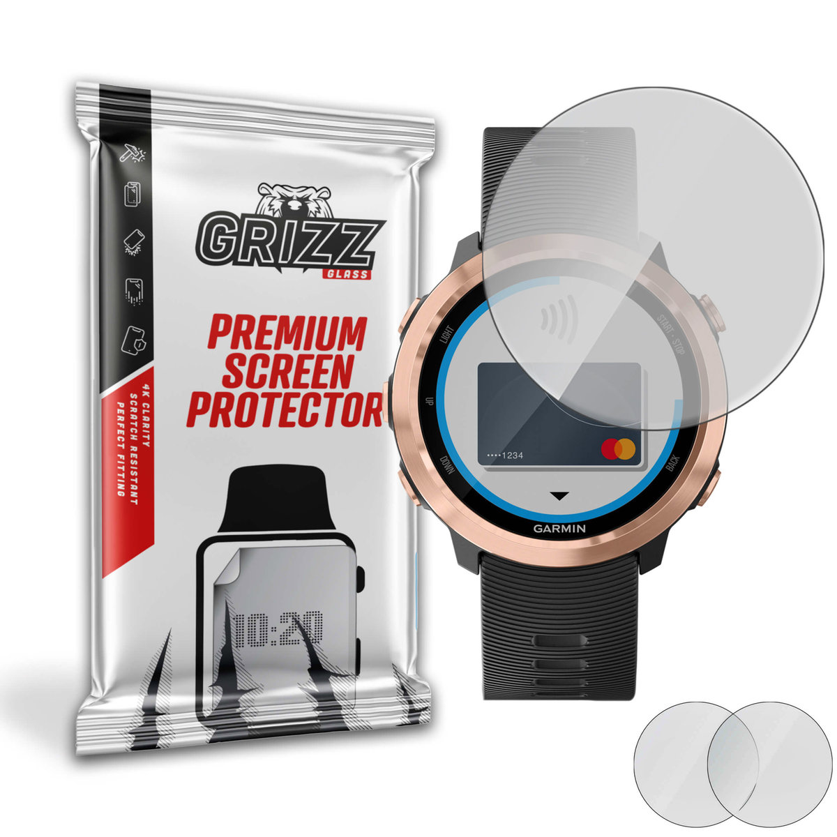 Grizzglass Paperscreen Folia Matowa Do Garmin Forerunner 645