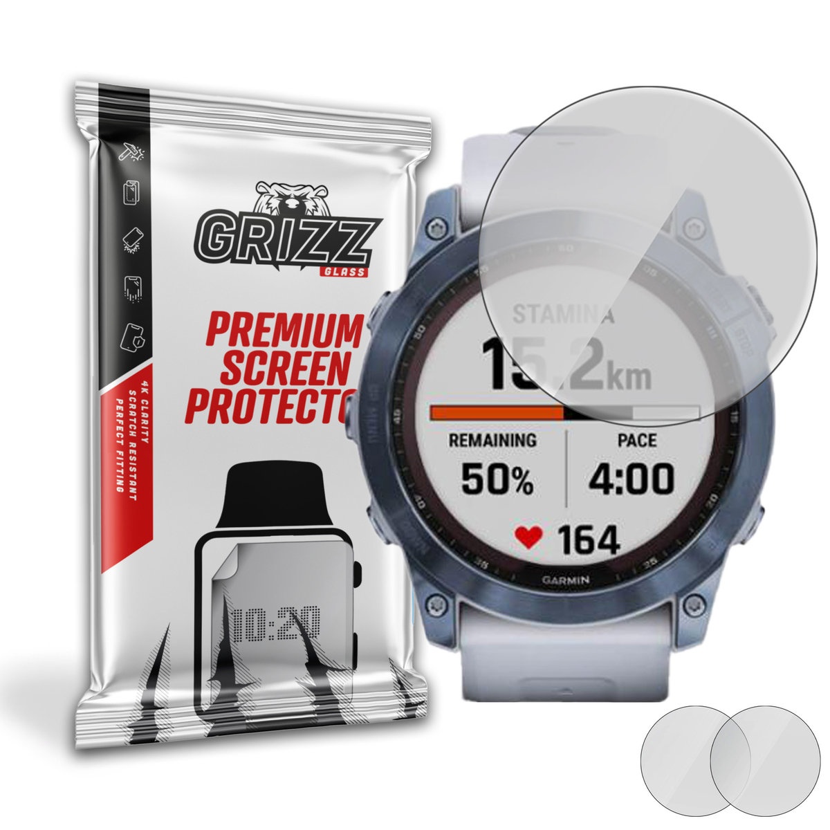 Grizzglass Paperscreen Folia Matowa Do Garmin Fenix 7X