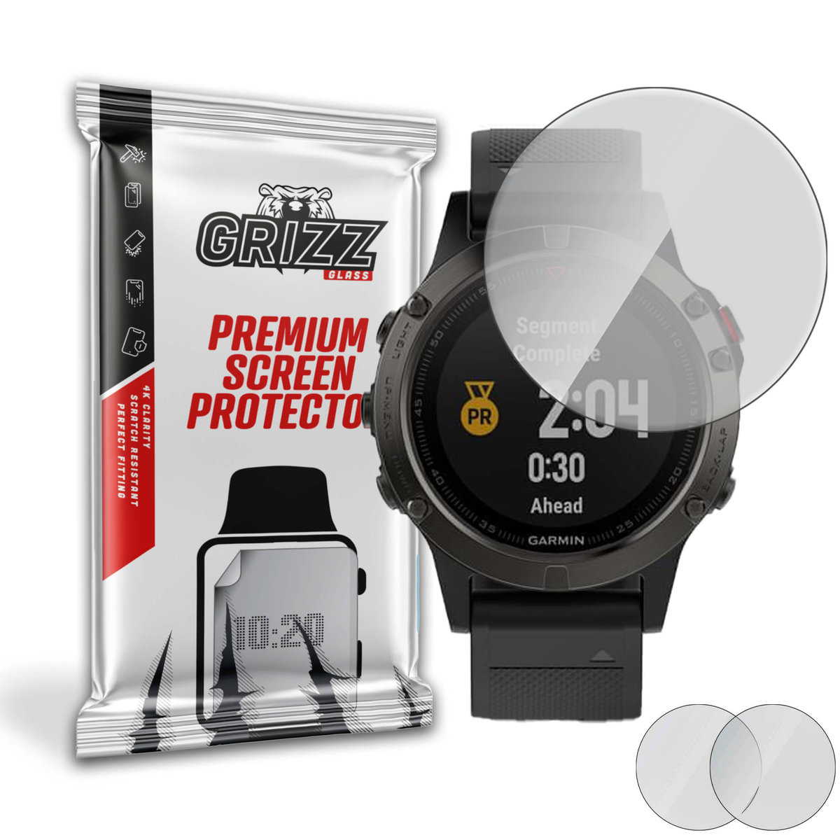 Grizzglass Paperscreen Folia Matowa Do Garmin Fenix 5