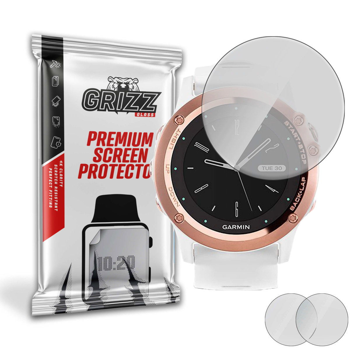 Grizzglass Paperscreen Folia Matowa Do Garmin Fenix 3