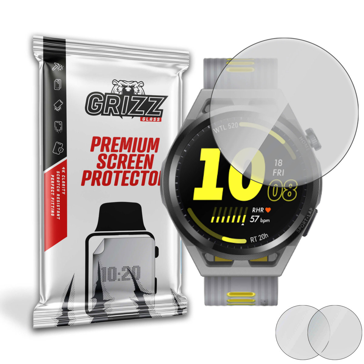 Grizzglass Paperscreen Folia Matowa Do Huawei Watch Gt Runner