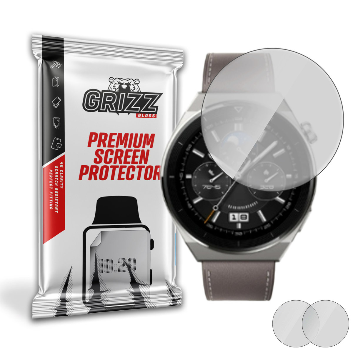 Grizzglass Paperscreen Folia Matowa Do Huawei Watch Gt 3 Pro 46Mm