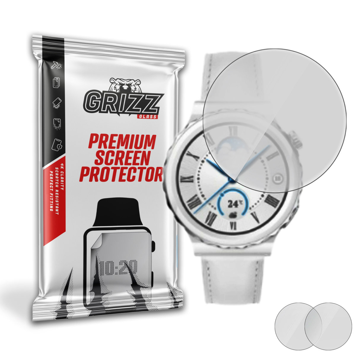 Grizzglass Paperscreen Folia Matowa Do Huawei Watch Gt 3 Pro 43Mm