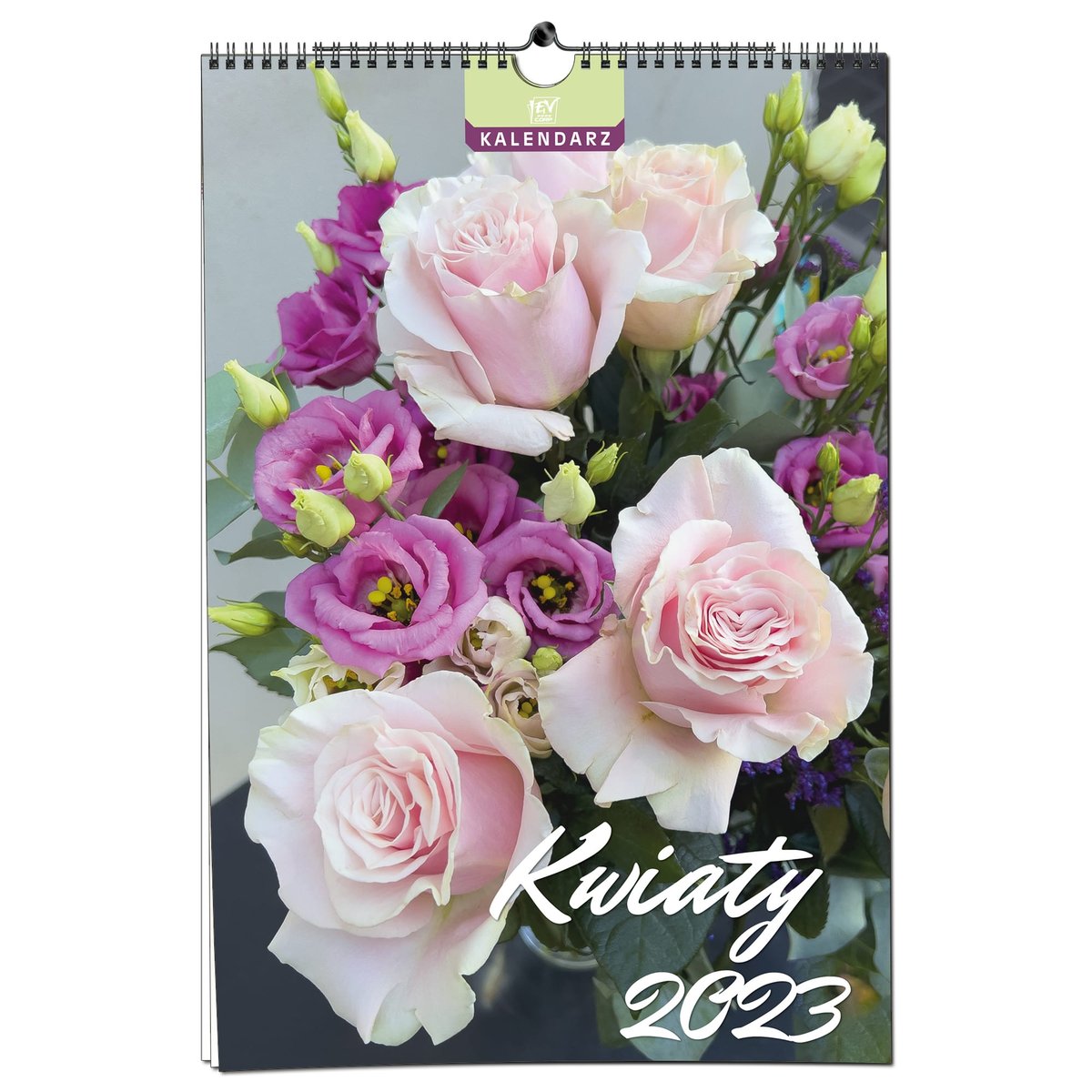 Kalendarz 2023 B3 7 plansz - Kwiaty - EV-Corp