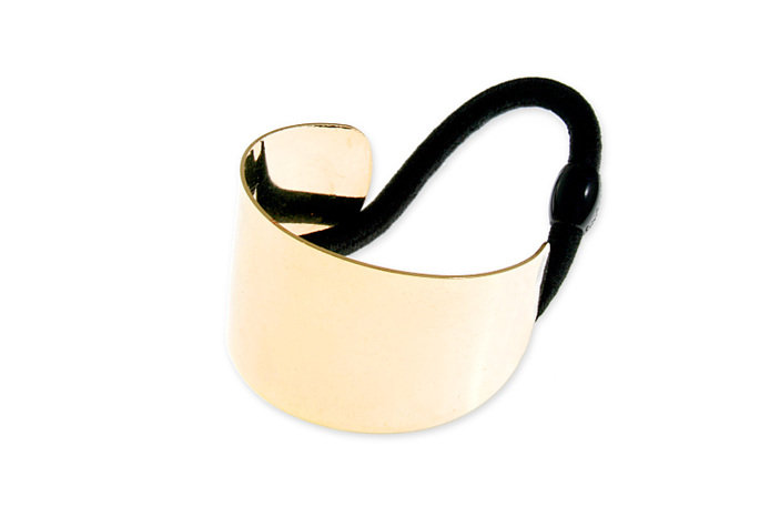 Jubileo, Elegancka gumka do włosów hair cuff złota