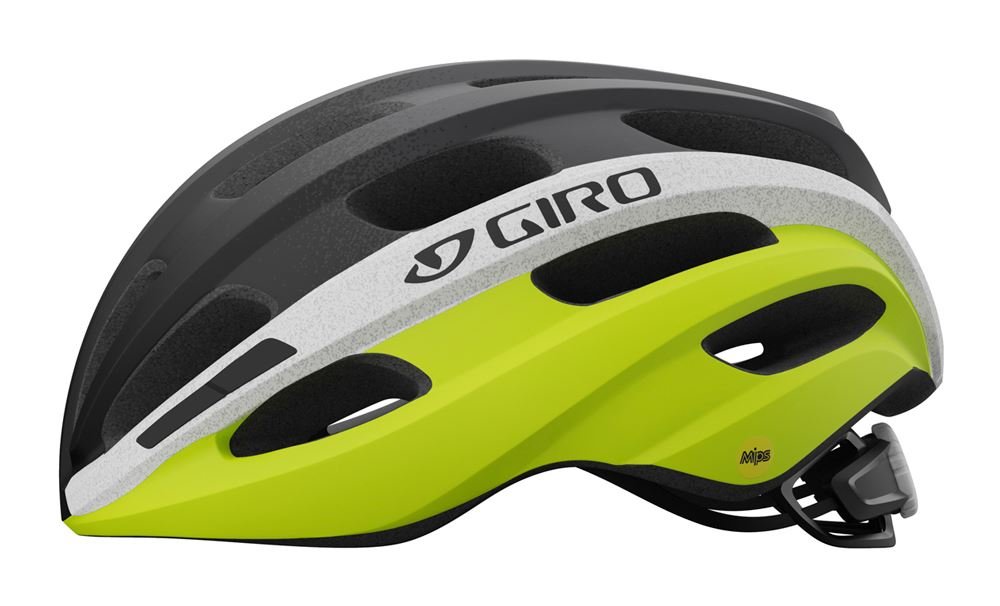 Giro Kask Rowerowy Szosowy Isode Matte Black Fade Highlight Yellow Gr-7129909 54-61