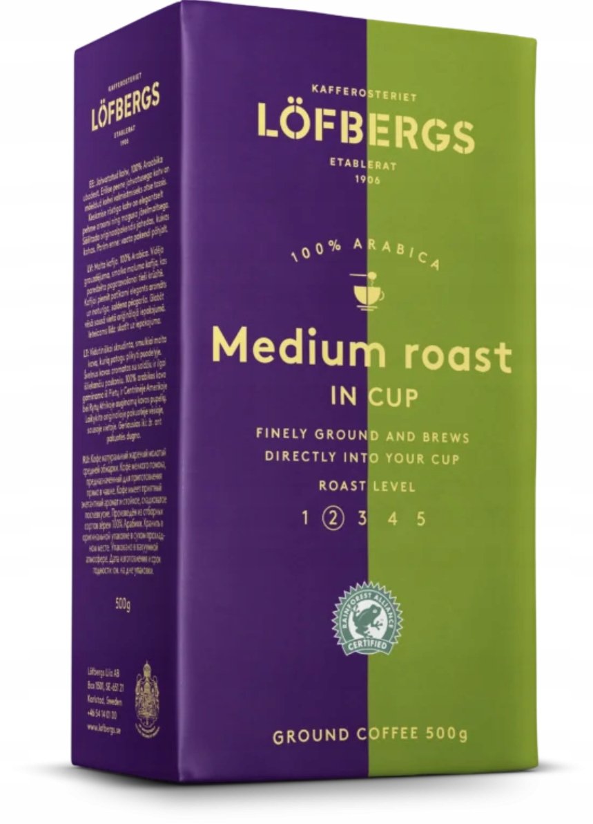 Lofbergs Kawa ziarnista Medium Roast 500 g