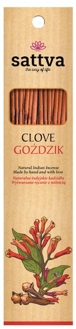 Sattva Sattva Kadzidełka Naturalne Goździk 15 szt 73FD-93911
