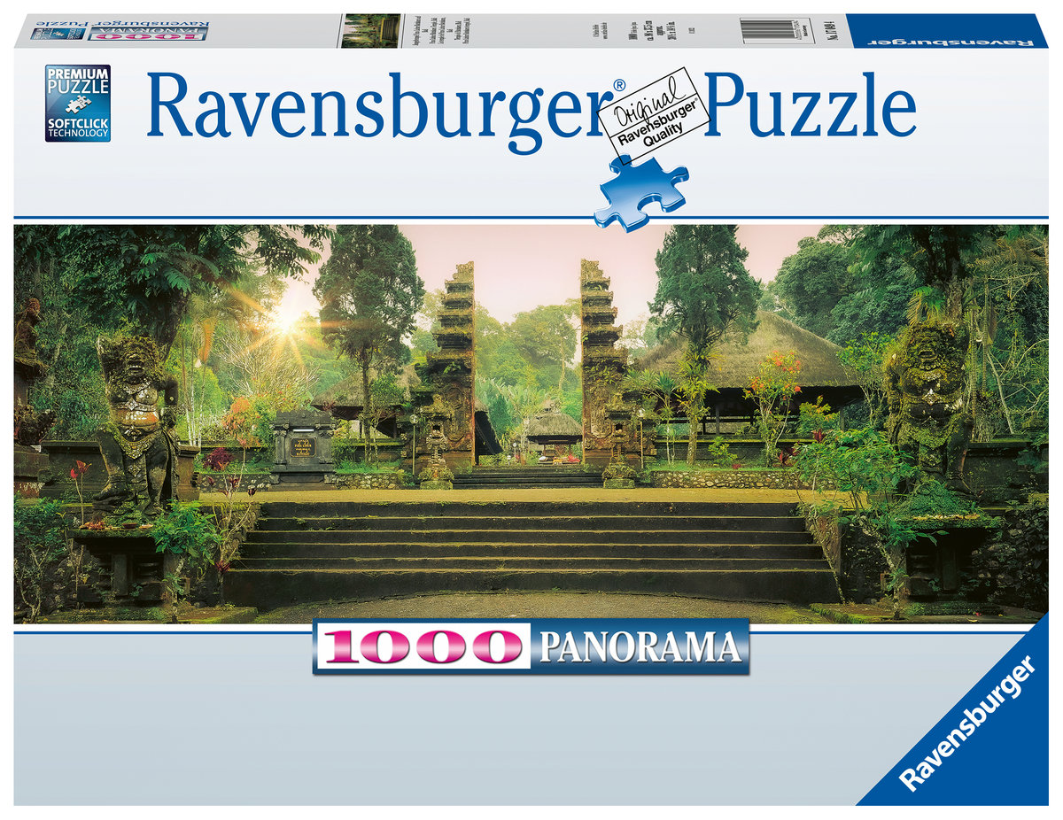 Ravensburger PUZZLE Puzzle - Jungle Tempel Pura Luhur Batukaru, Bali - 1000 Teile 17049