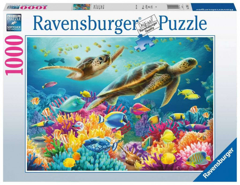 Ravensburger Puzzle 17085 Blaue Unterwasserwelt 1000 Teile Puzzle