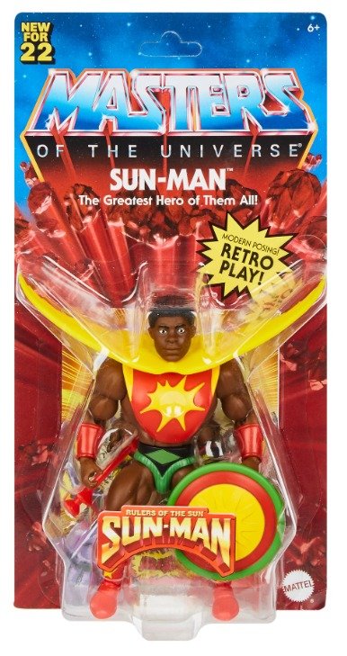 Master Of The Universe Origins Sun Man Figurka akcji