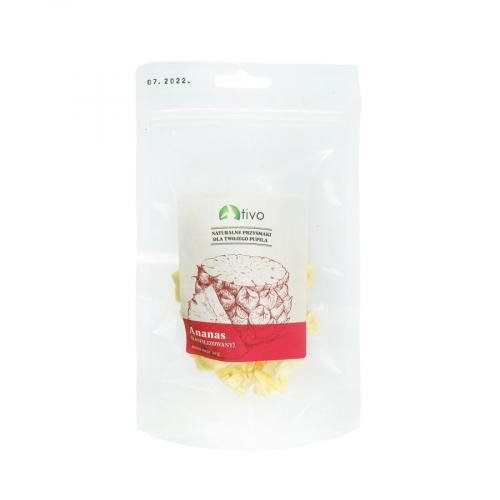 TIVO ananas liofilizowany 20g naturalny przysmak