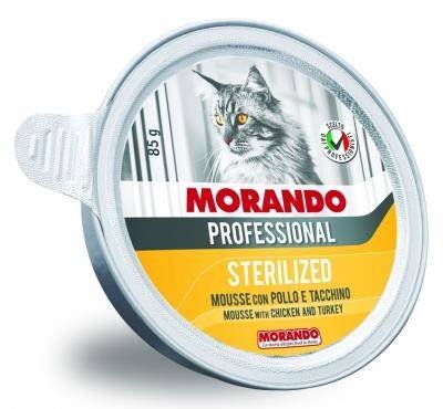 MORANDO Morando Pro Mus Dla Kota Po Sterylizacji Kurczak z Indykiem 85 g