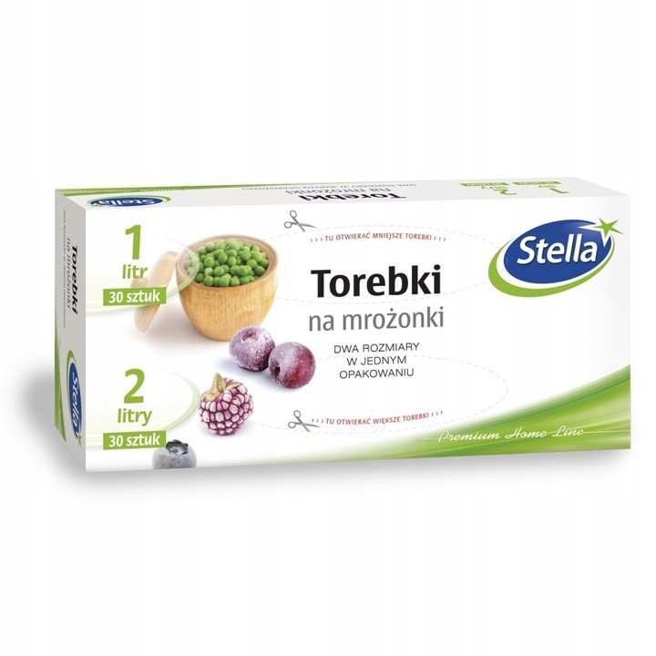 Torebki Na Mrożonki 1L X 30Szt.I 2L X 30Szt. Box