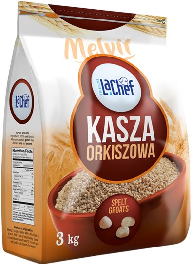 La Chef LA CHEF KASZA ORKISZOWA 3KG zakupy dla domu i biura 46990669