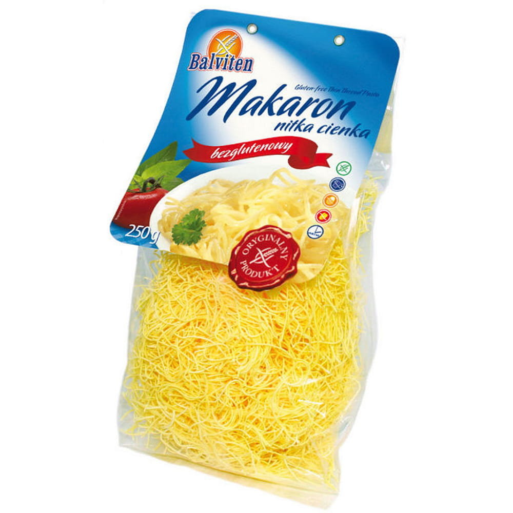 Makaron nitka cienka Makaron NITKI CIENKIE 250G. 49056807