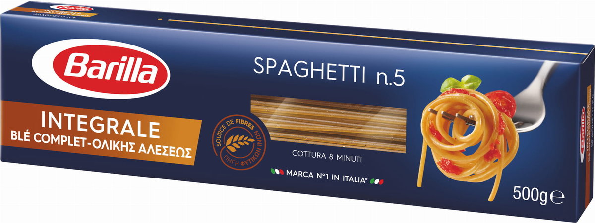 BARILLA Makaron pełnoziarnisty Spaghetti