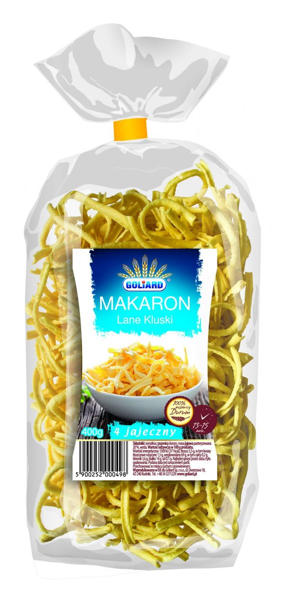 GOLIARD MAKARON LANE KLUSKI 400 G 40321770