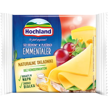 Hochland - Emmentaler ser kremowy w plastrach