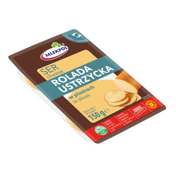 Ser Plastry Rolada Ustrzycka 150G Mlekpol