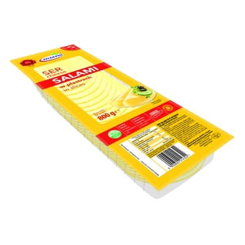 Ser Salami Plastry 800G Mlekpol