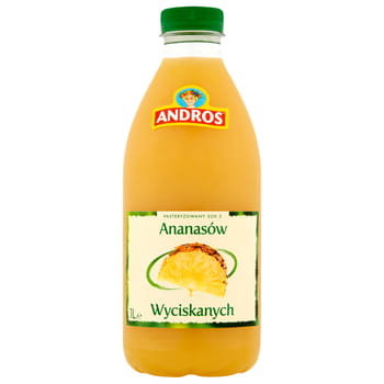Andros - Sok z ananasa 100%