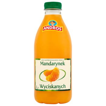 Andros Sok Z Mandarynek Wyciskanych 1L