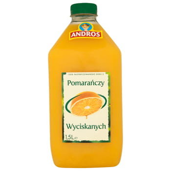 Andros - Sok pomarańczowy 100%