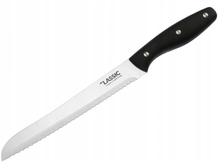 Nóż Do Pieczywa Ze Stali Nierdzewnej Classic 20 Cm