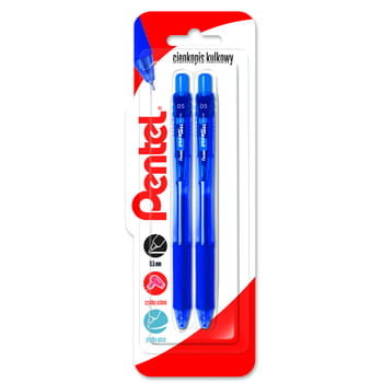 Pentel Poland Sp z o.o DŁUGOPIS ŻELOWY BLN105 NIEBIESKI BLN105C-2B