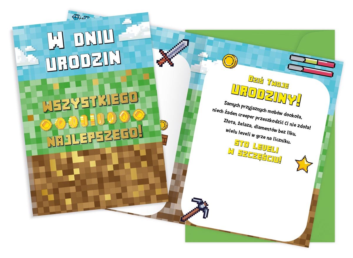 Karnet V Urodziny - Kukartka