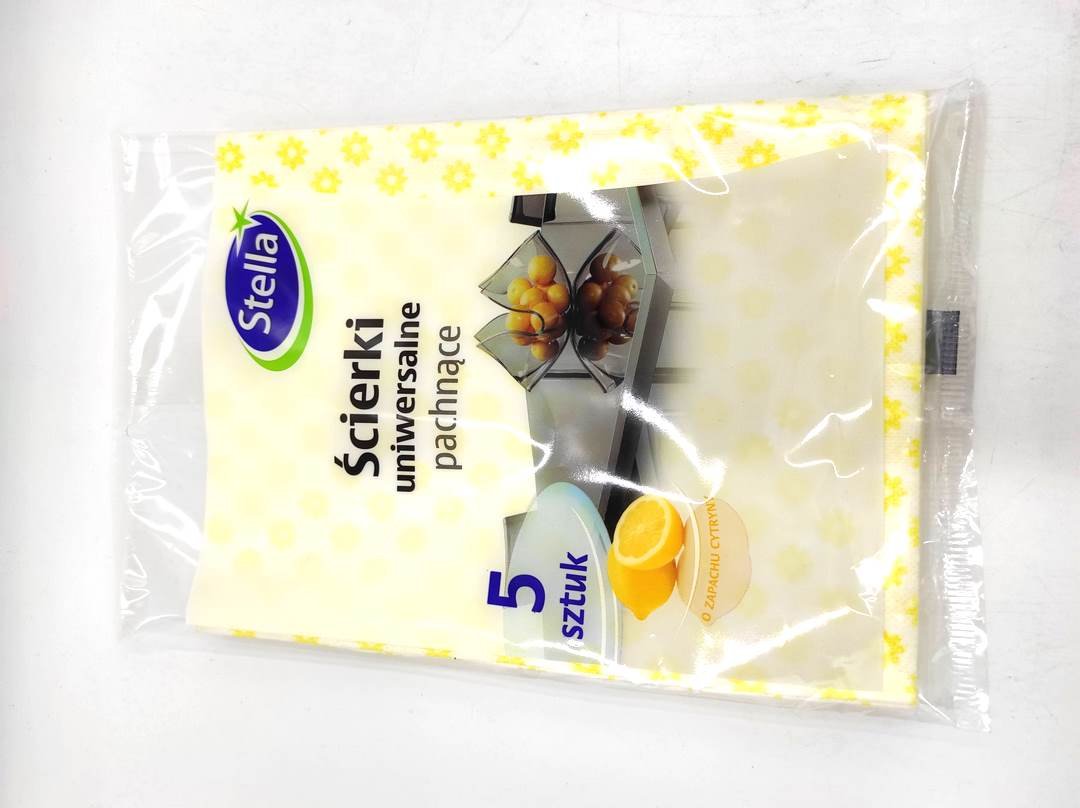 Stella J & J Ściereczki uniwersalne pachnące (5szt.) PS110120