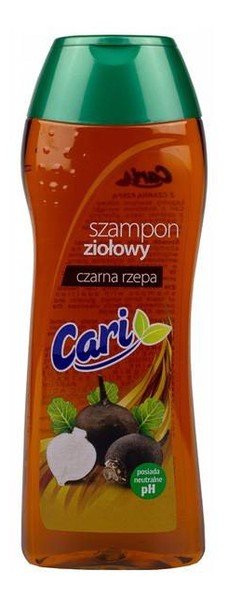 Cari CARI SZAMPON DO WŁOSÓW 300ML CZARNA RZEPA