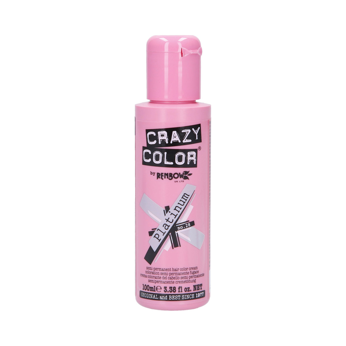 Renbow Crazy Color crazy Color pół-permanentna farba do włosów, 100 ml jeden rozmiar biały 002271