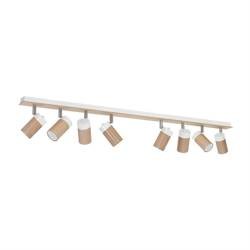 Milagro Lampa sufitowa BARON WHITE 8xGU10 MLP9012