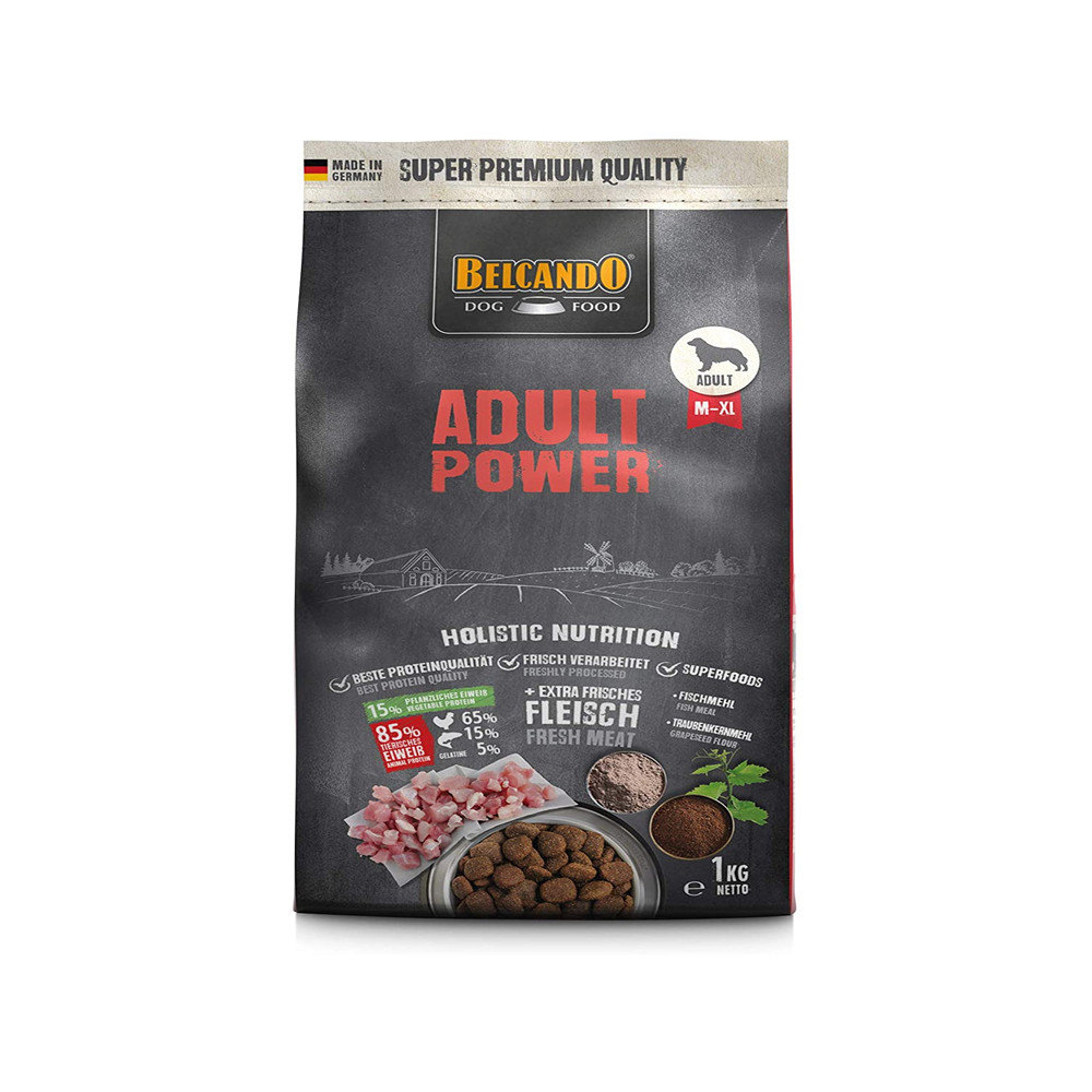 Belcando Adult Power Sucha Karma Dla Psów Bardzo Aktywnych 1Kg