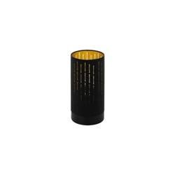 Eglo Varillas 98314 lampka stołowa biurkowa 1x40W E27 czarna/złota