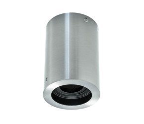 V-TAC Oprawa V-TAC Aluminiowa GU10 Okrągła Natynkowa Tuba Satyna+Czarny 142x100 VT-796 SKU 3629