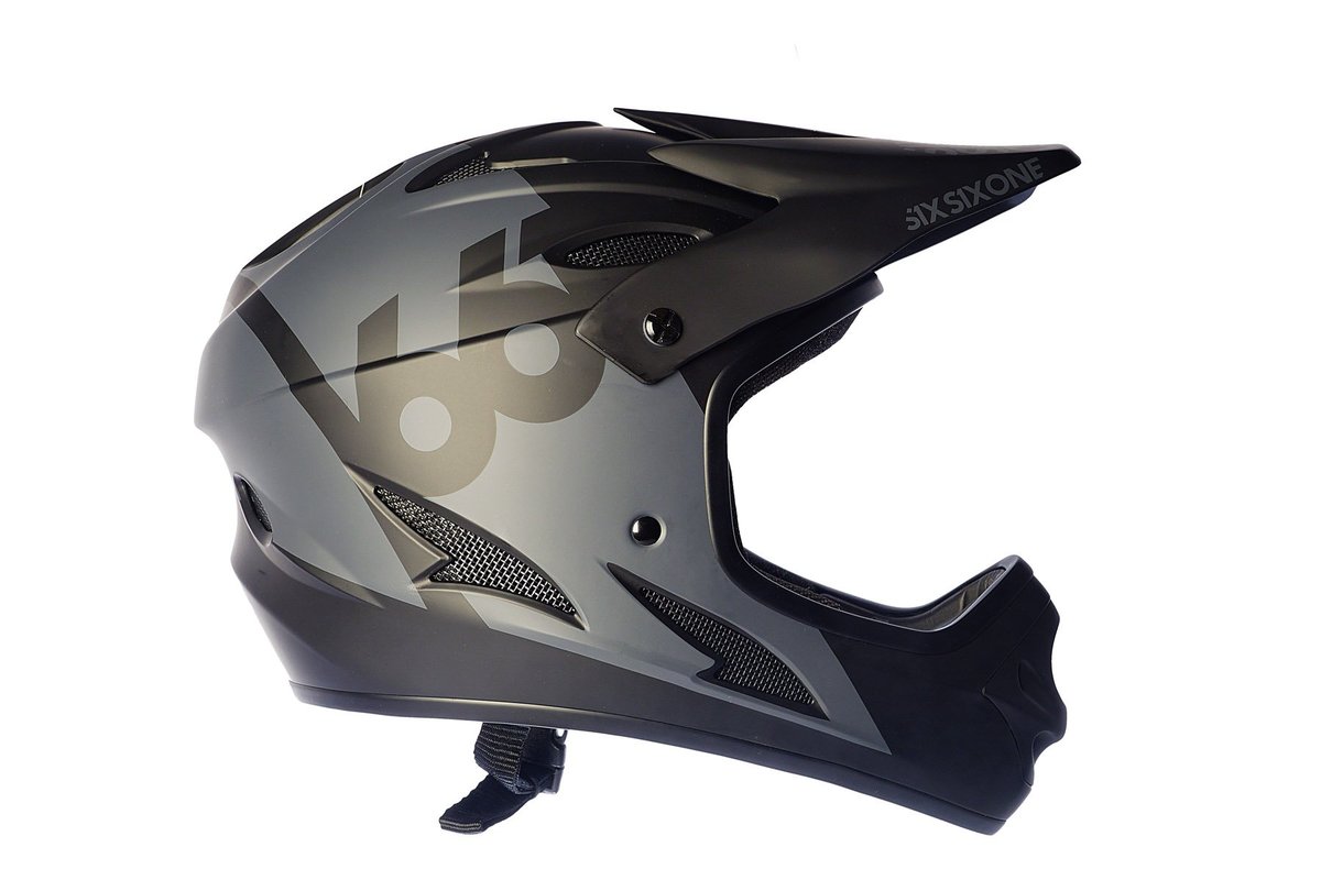 SisSixOne 661 Kask rowerowy fullface COMP Rental, czarny 7254-05-053