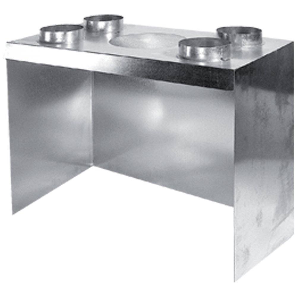 Dystrybutor 4x125 Zuzia rozprowadzenie Dgp kominek