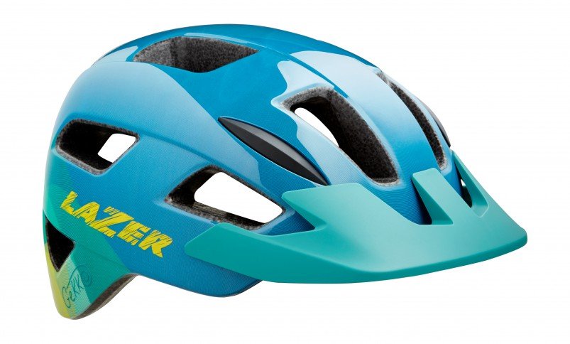 LAZER kask rowerowy dziecięcy/juniorski gekko ce-cpsc blue yellow niebieski BLC2207888186