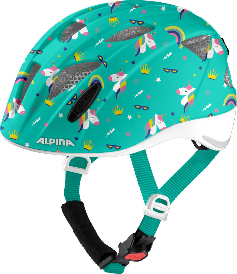 Alpina Ximo Flash Kask rowerowy Dzieci, unicorn gloss 47-51cm 2021 Kaski dla dzieci 9710156